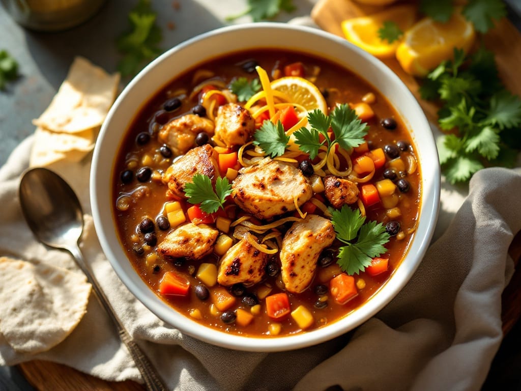 Copycat Chicken Tortilla Soup Recipe: Crispy Tortilla Strips and Zesty Broth Magic