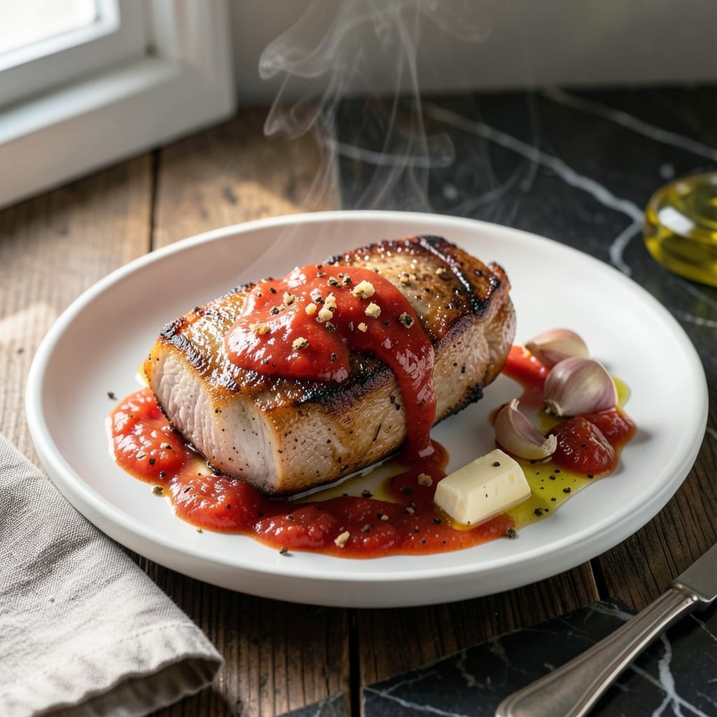 Pork Chop Tomato Sauce Recipe: Pan-Seared Perfection With Rich Rustic Flavor Pork Chop Tomato Sauce Recipe: Pan-Seared Perfection With Rich Rustic Flavor