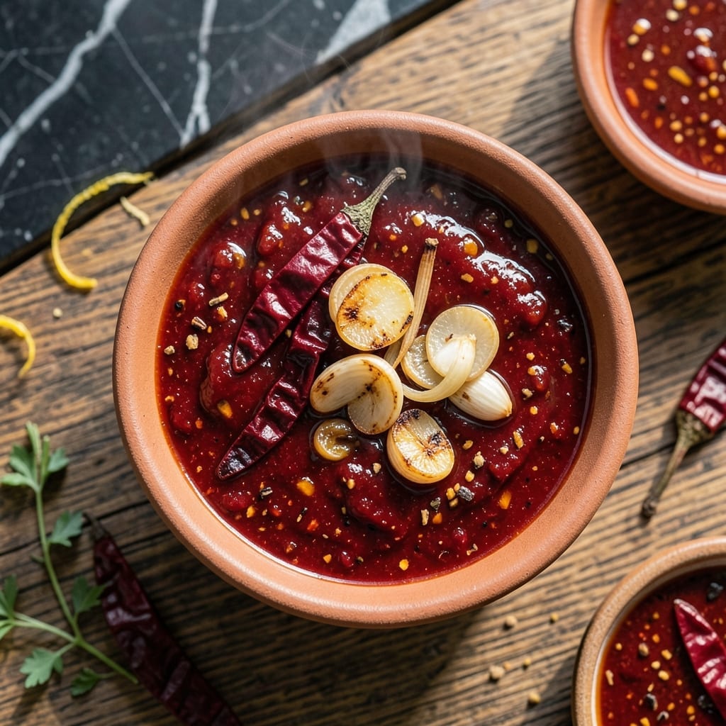Homemade Red Chili Sauce Recipe: Spicy Depth for Authentic Flavors