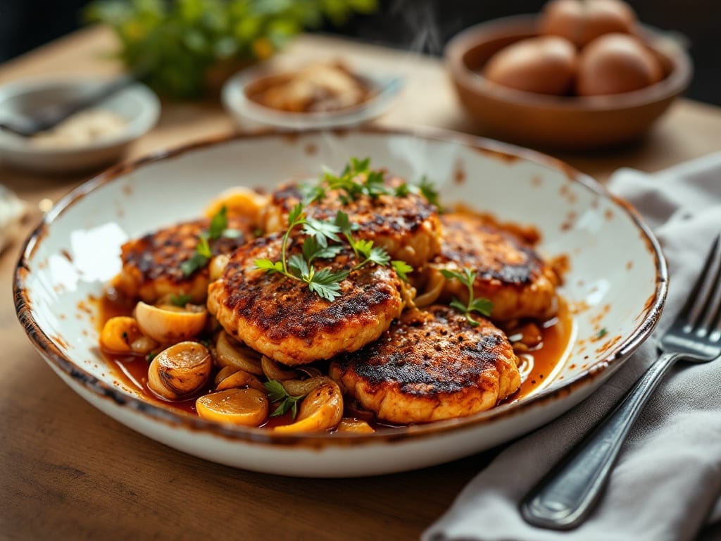 Chicken Chorizo Recipe: Smoky Paprika-Kissed Bites in One Pan