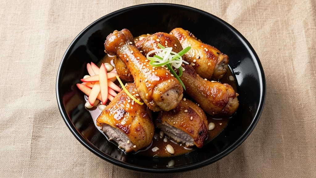 Asian Chicken Drumsticks Recipe: Five-Spice Glaze That Sticks to Every Bite