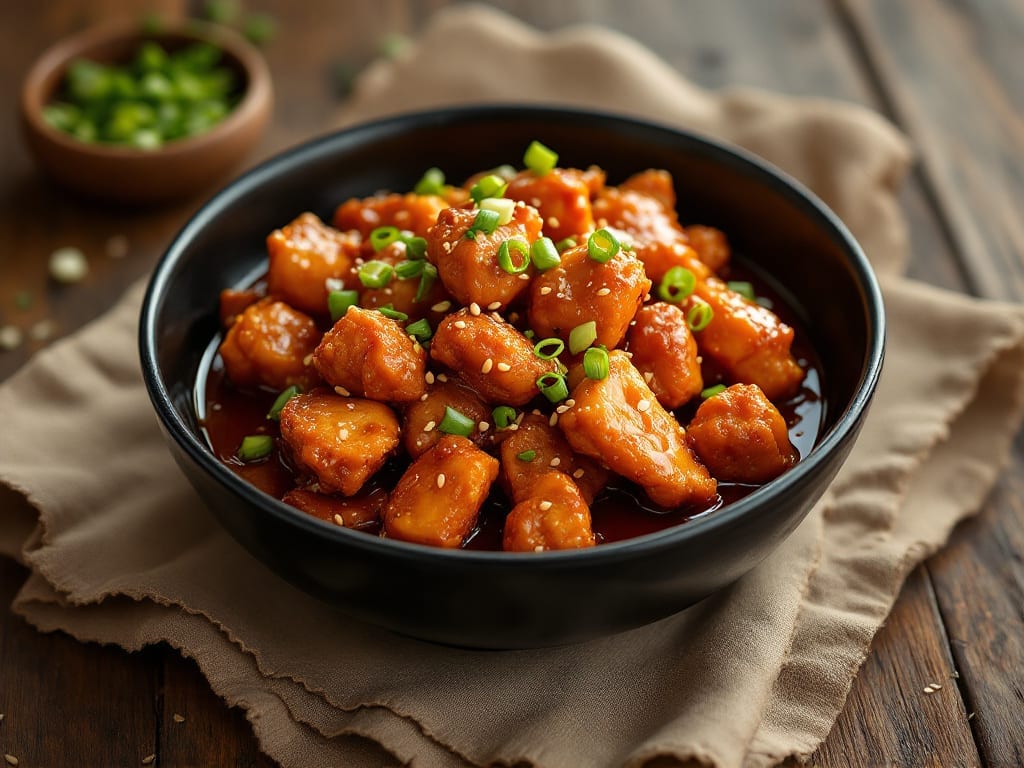 Tso Chicken Recipe: Crispy-Fried Bites with Creamy Peanut Glaze Magic