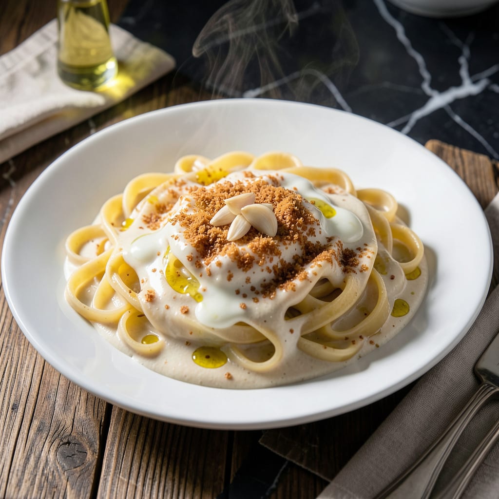 Complete Bechamel Alfredo Sauce Recipe: Silky French Italian Fusion for Pasta overview image