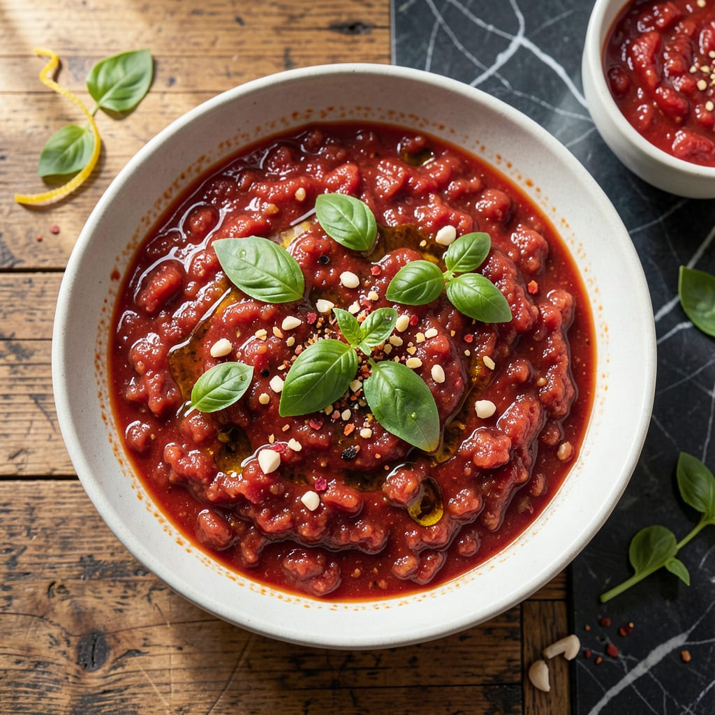 Comprehensive Beddia Pizza Sauce Recipe: Authentic Tomato Base for Neapolitan Style Pies visual reference