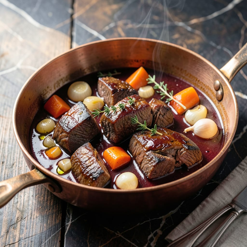 Beef Burgundy Sauce Recipe: Rich Wine Infused Depth for Hearty Dishes illustration with key details