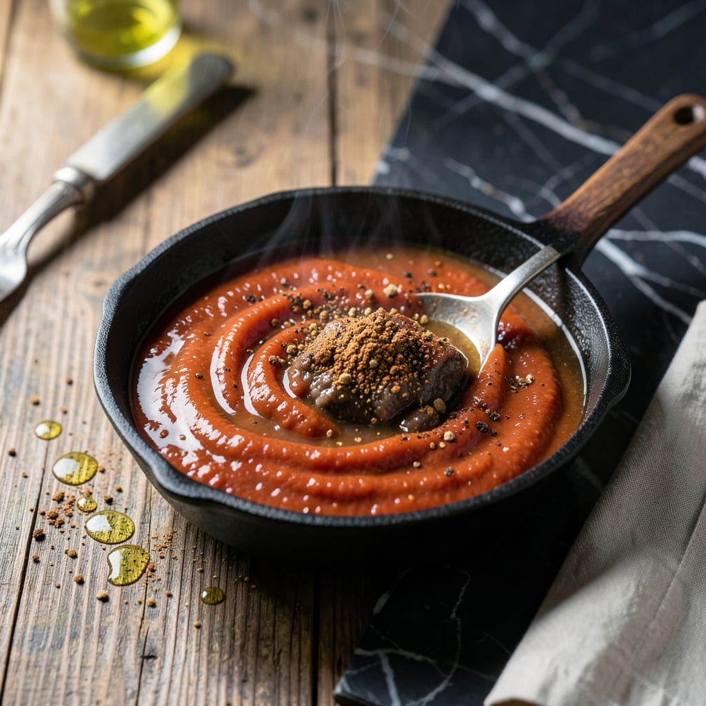 Beef Burrito Sauce Recipe: Smoky Tomato Base for Authentic Flavor illustration with key details