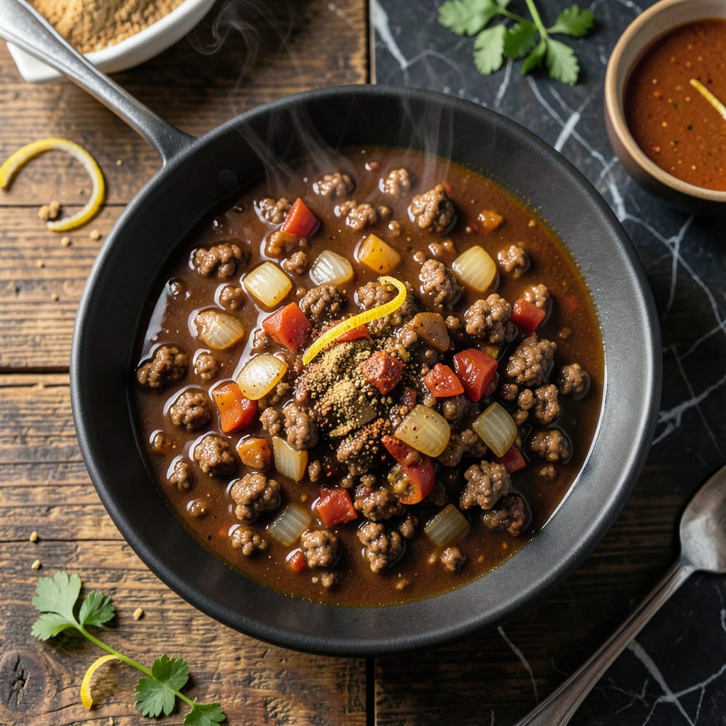 Beef Chili Sauce Recipe: Rich and Smoky Depth for Dipping illustration with key details