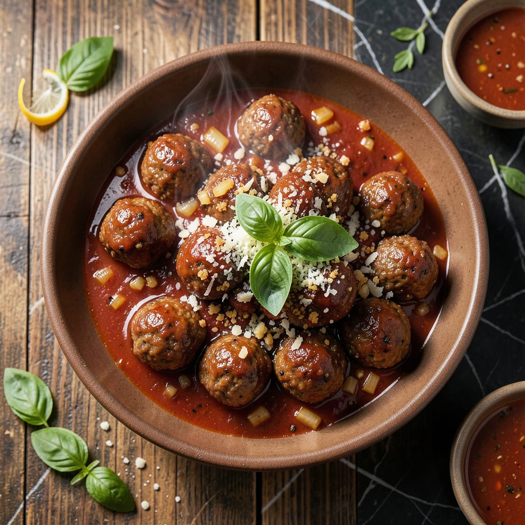 Complete Beef Meatball Sauce Recipe: Rich Simmered Italian Tradition overview image