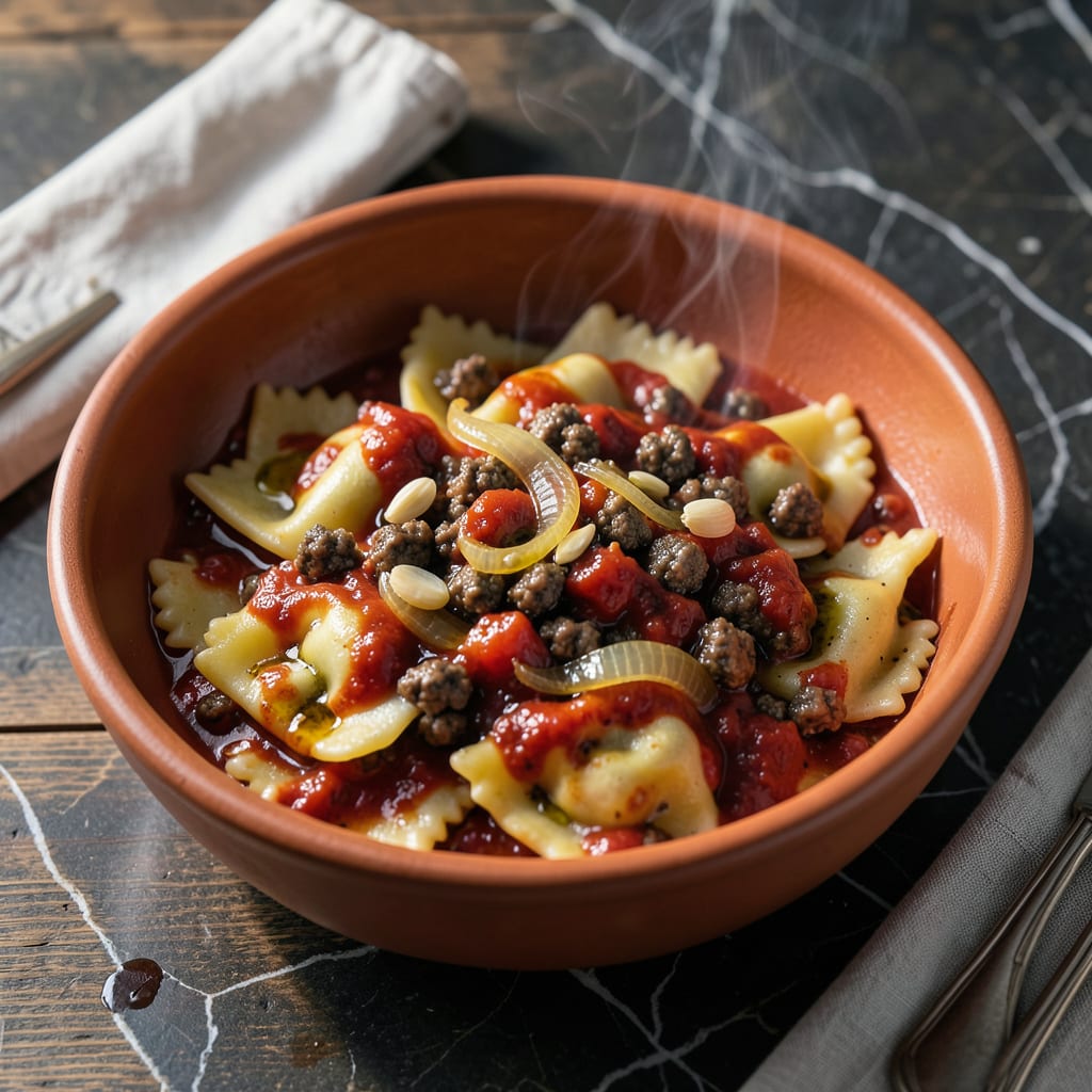 Complete Beef Ravioli Sauce Recipe: Rich Tomato and Herb Infusion overview image