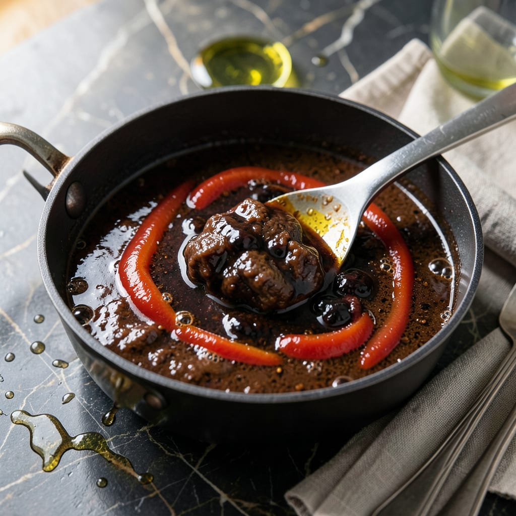 Visual representation of Beef Rib Sauce Recipe: Bold Umami Glaze for Smoky Meats