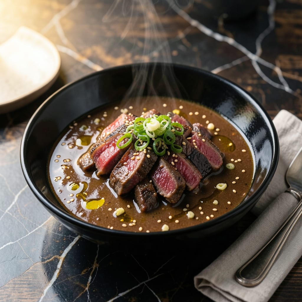 Beef Udon Sauce Recipe: Rich Umami Depth for Chewy Noodles illustration with key details