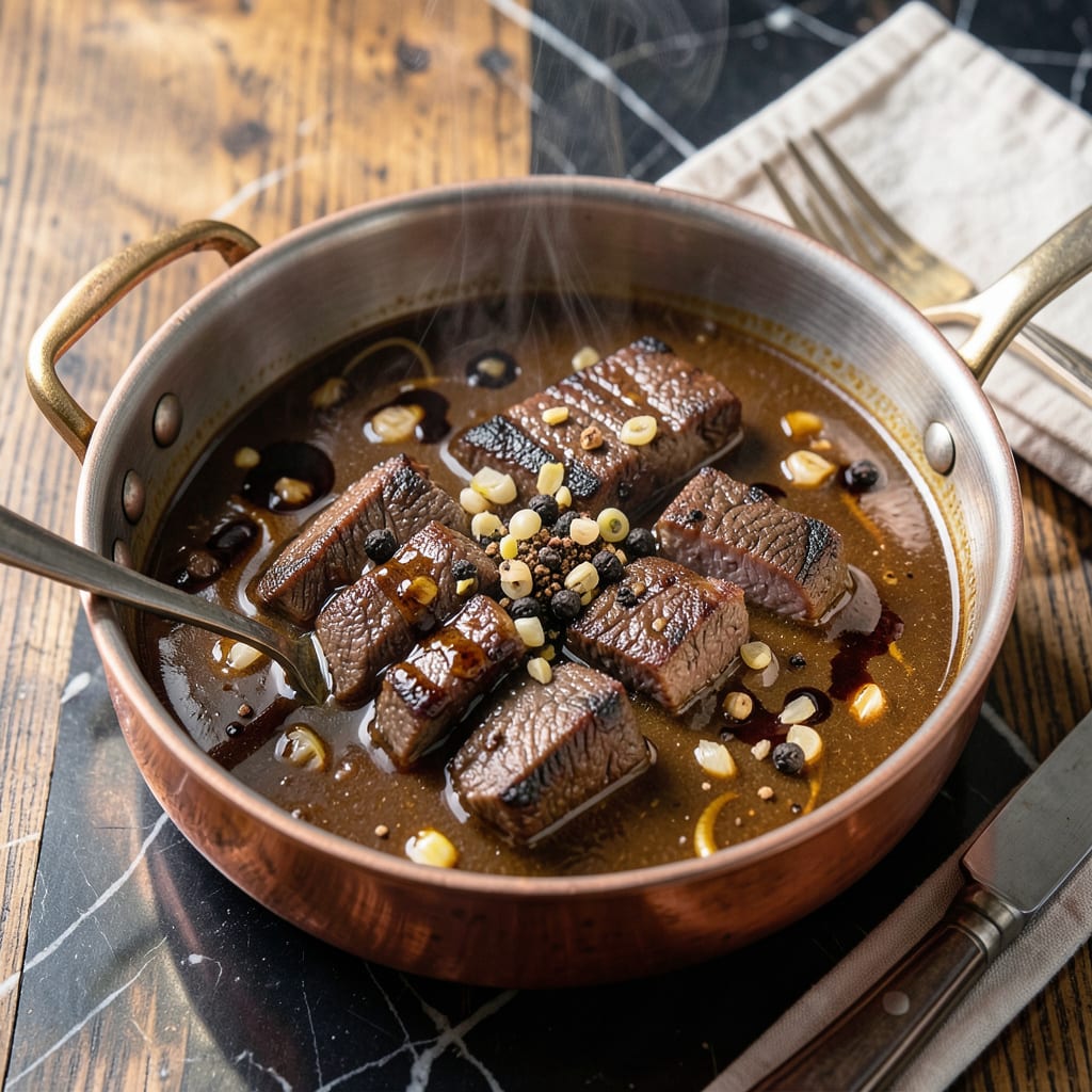 Beef Worcestershire Sauce Recipe: Fermented Depth for Savory Dishes example with annotations
