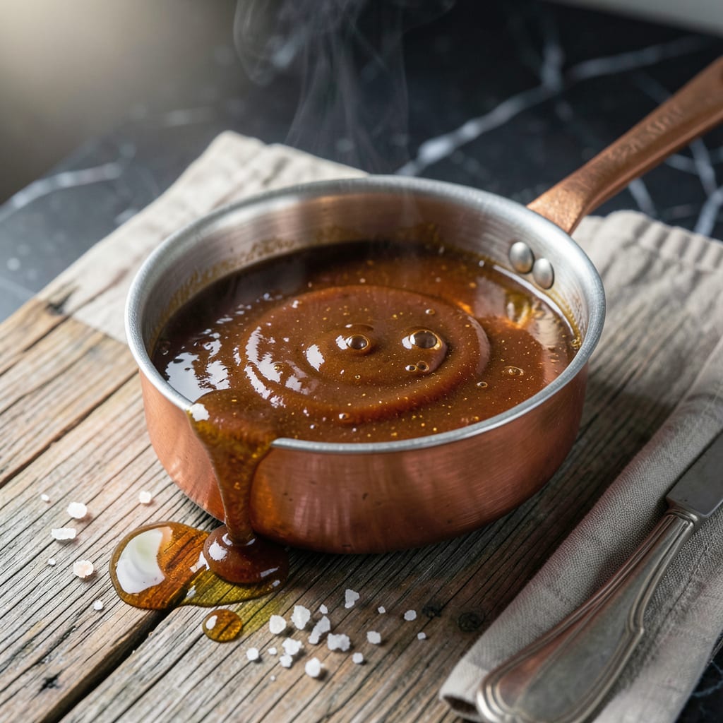 Comprehensive Beer Caramel Sauce Recipe: Deep Malty Sweetness for Desserts visual reference
