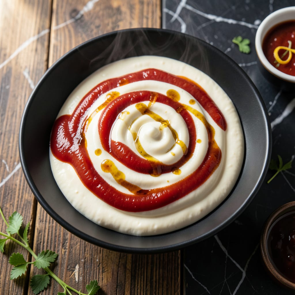 Belgian Samurai Sauce Recipe: Tangy Umami Drizzle for Fries and More example with annotations