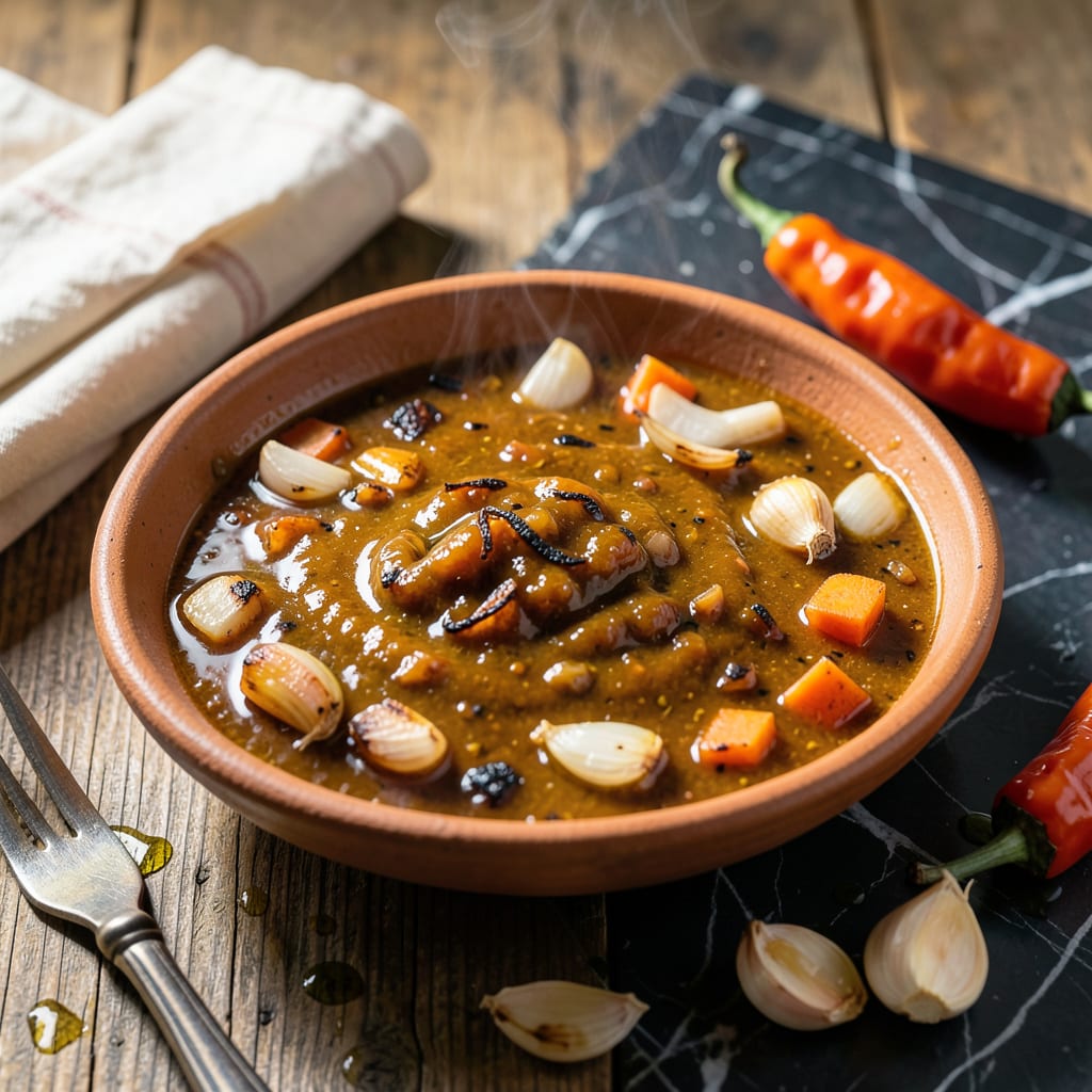 Belizean Pepper Sauce Recipe: Fiery Habanero Heat With Tropical Tang example with annotations