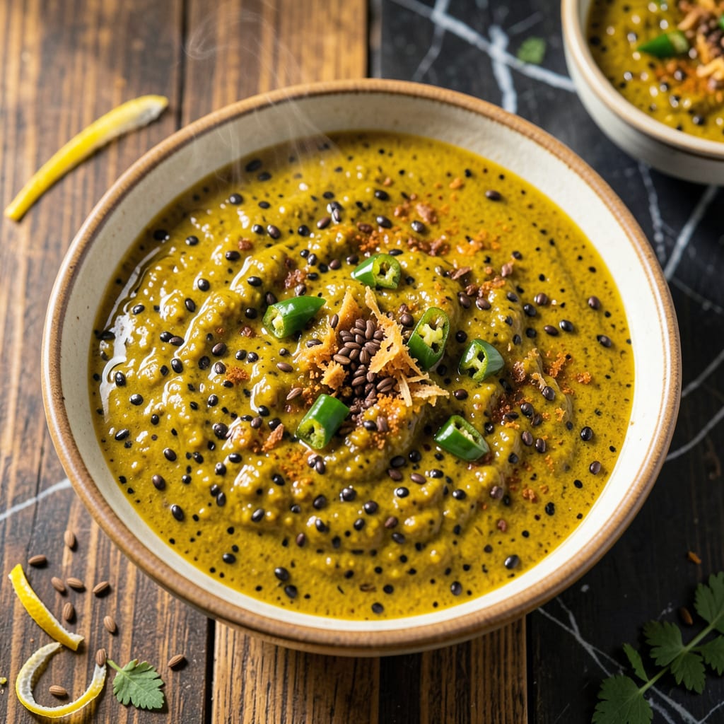 Visual representation of Bengali Mustard Sauce Recipe: Pungent Kick for Traditional Dishes