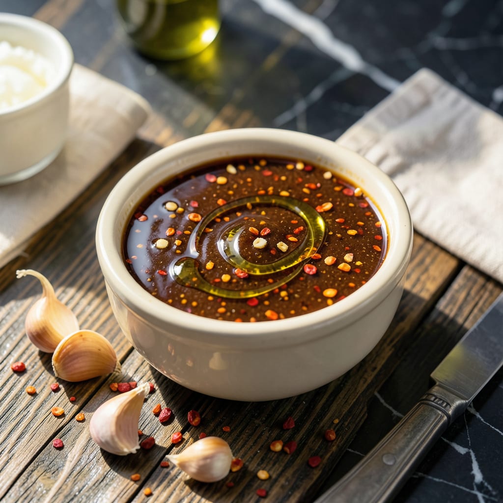 Benihana Hot Sauce Recipe: Spicy Hibachi Style Dipping Delight example with annotations