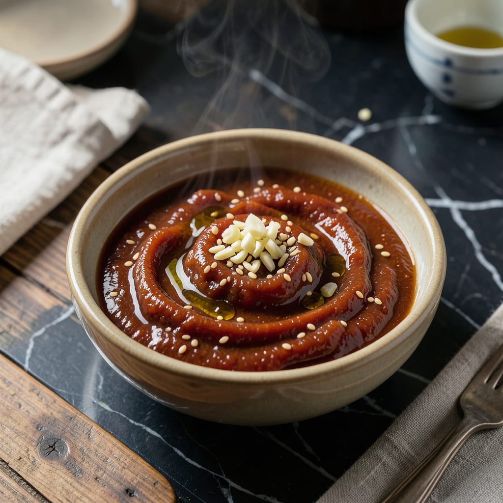 Visual representation of Best Cusabi Sauce Recipe: Bold Spicy Sweet Condiment for Korean BBQ