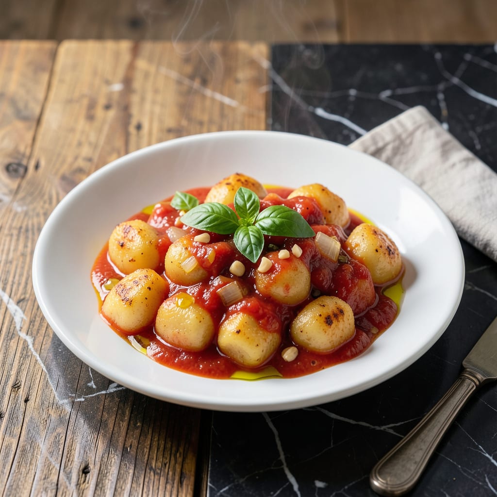 Best Ever Gnocchi Sauce Recipe: Silky Tomato and Basil Infusion detailed visual guide
