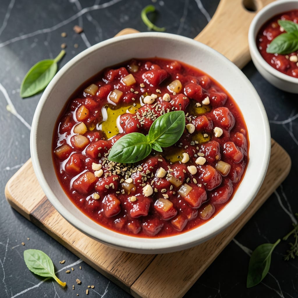 Best Grandma Pizza Sauce Recipe: Secret Family Flavor in Every Jar illustration with key details