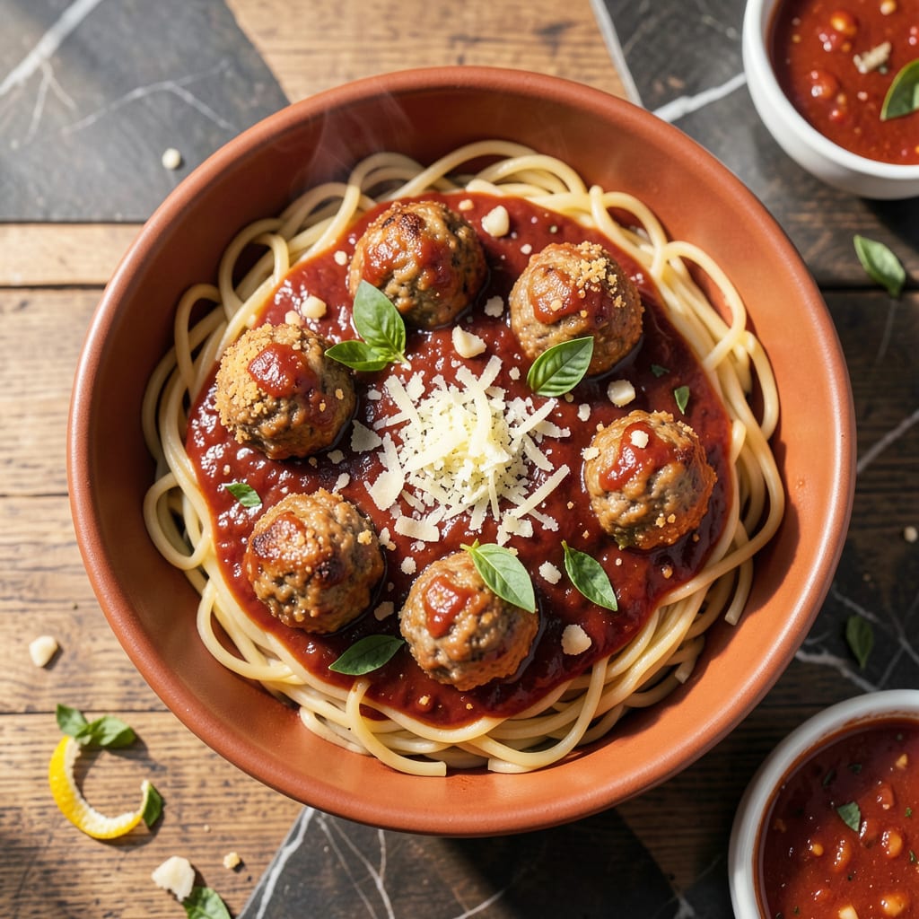 Complete Best Homemade Spaghetti Sauce and Meatballs Recipe: Sunday Supper Tradition overview image