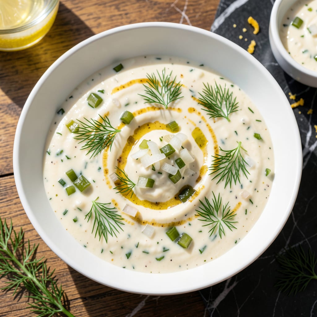 Best Homemade Tartar Sauce Recipe Ever: Classic Creamy Tang With a Zesty Bite illustration with key details