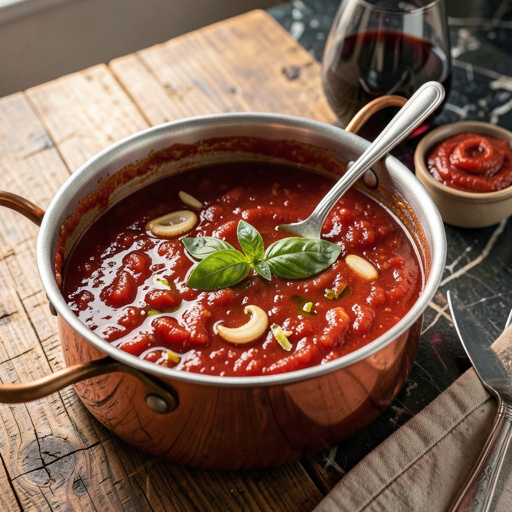 Complete Best Italian Marinara Sauce Recipe: Rich Tomato Depth in 30 Minutes overview image