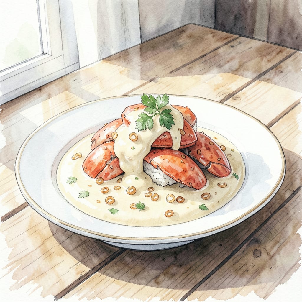 best lobster sauce recipe example with annotations