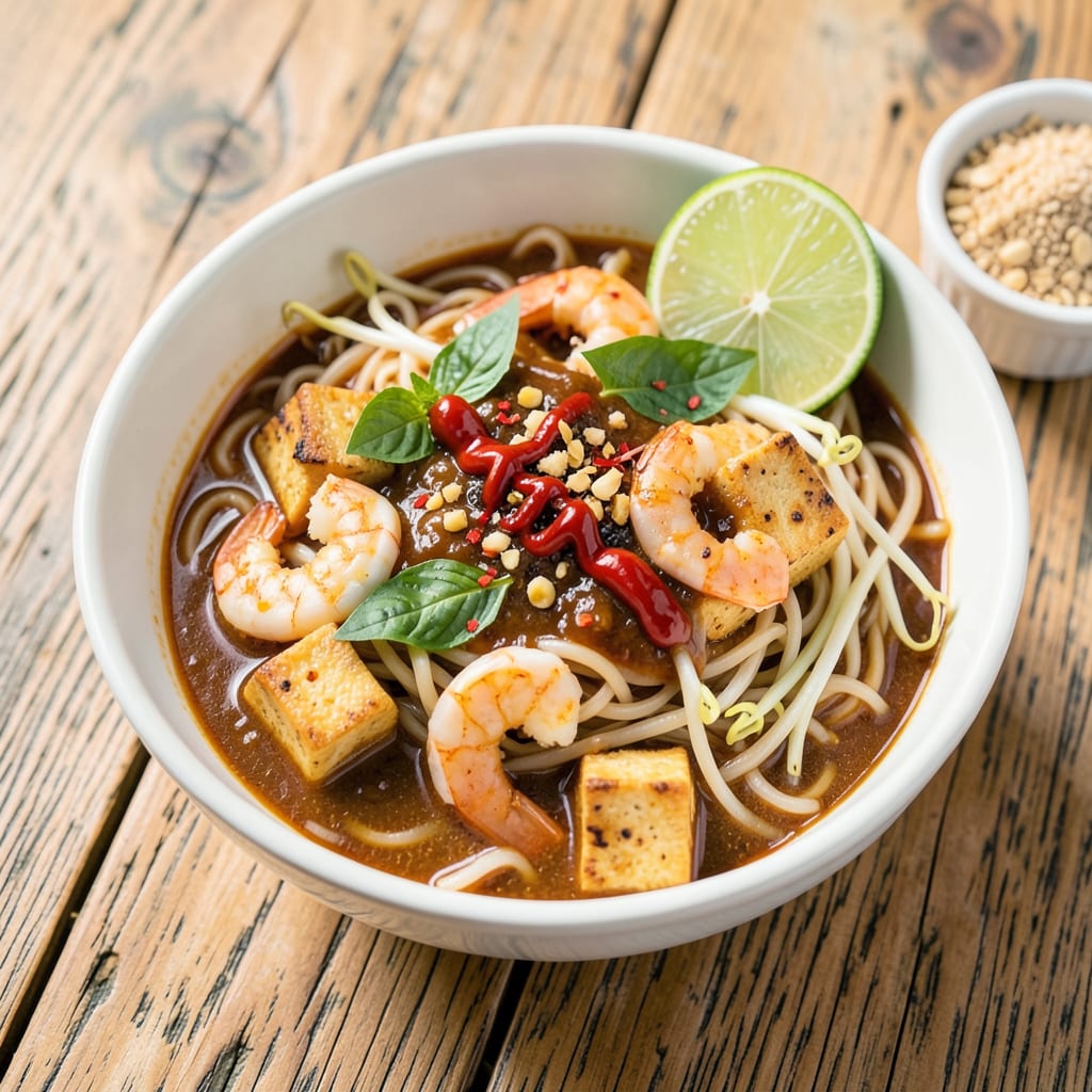Complete best pad thai sauce recipe overview image