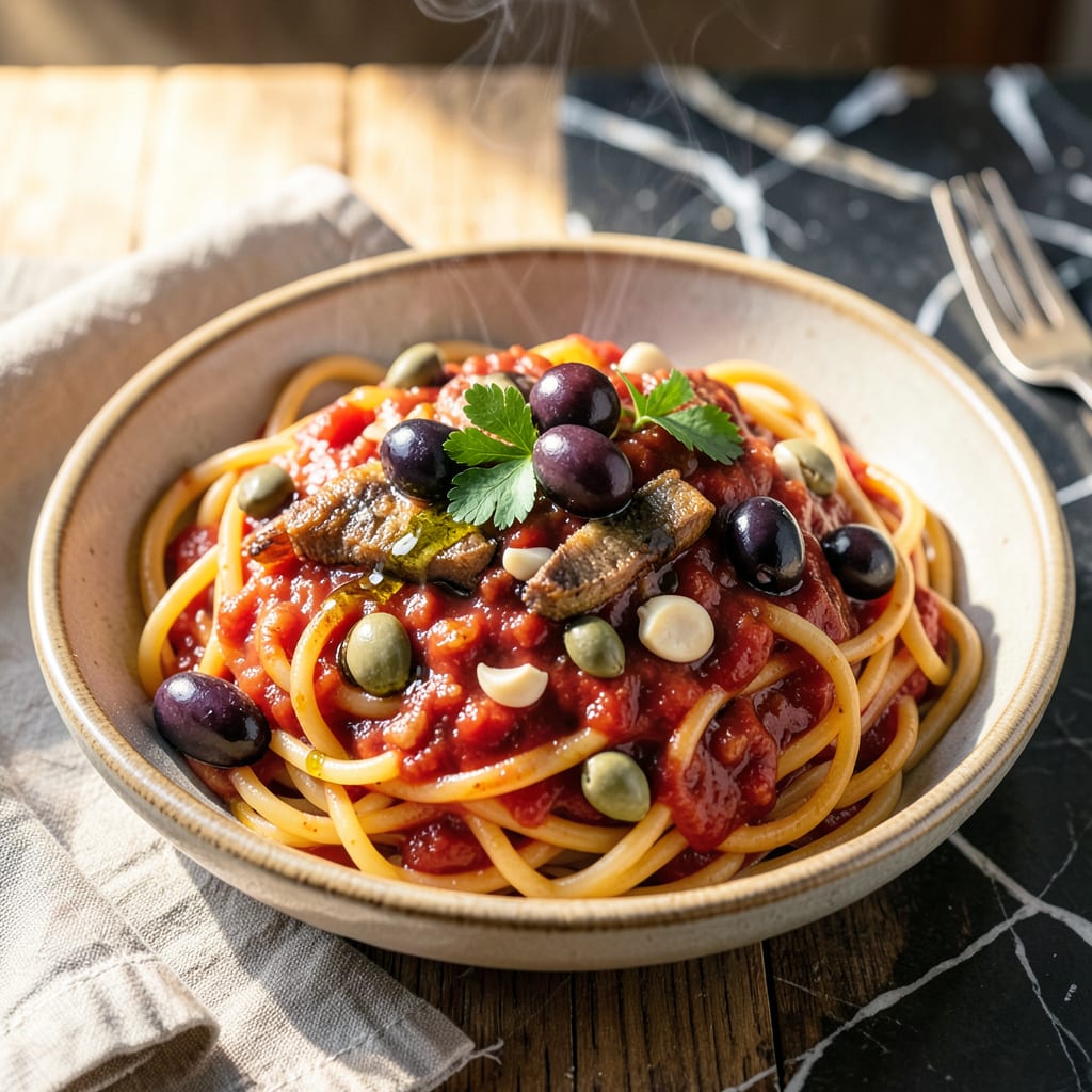Complete Best Pasta Puttanesca Sauce Recipe: Bold Umami Punch for Pasta Night overview image