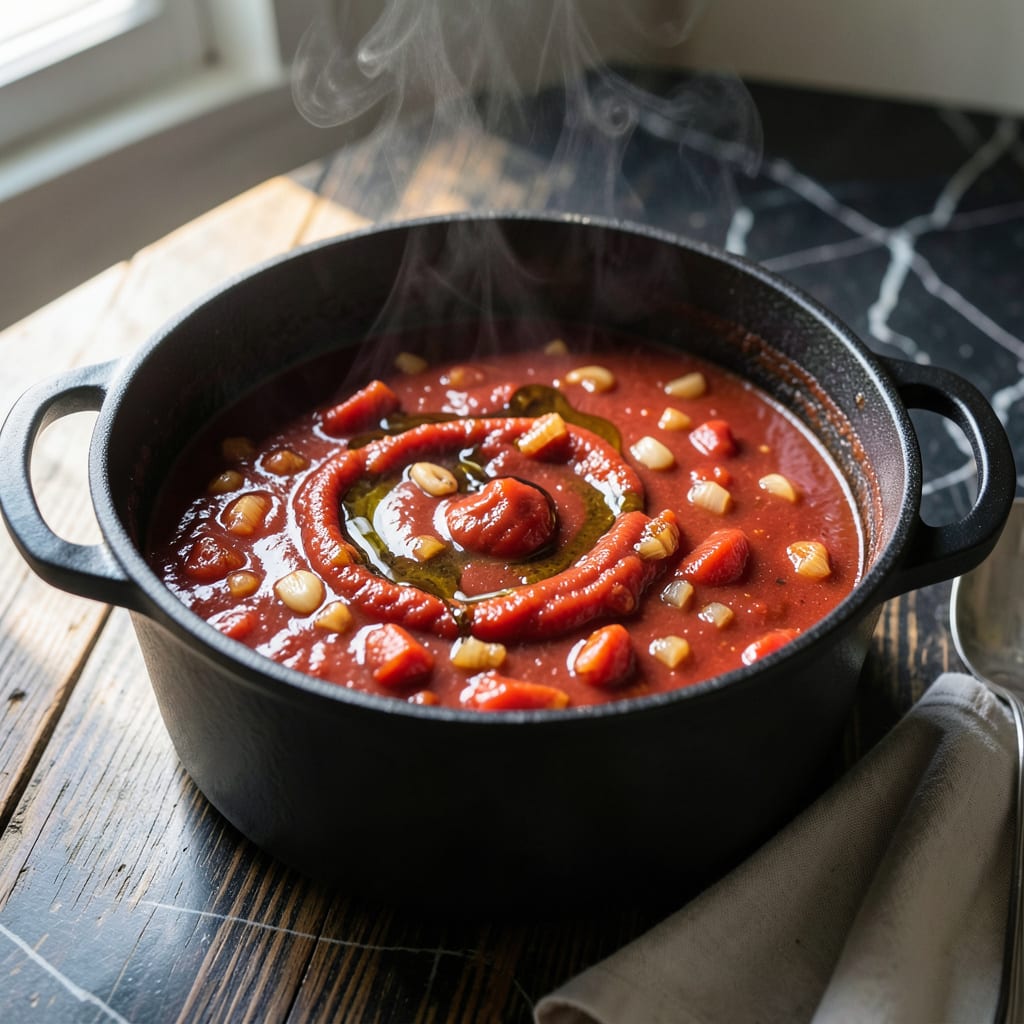Complete Best Rated Pasta Sauce Recipe: Rich Tomato and Herb Infusion overview image