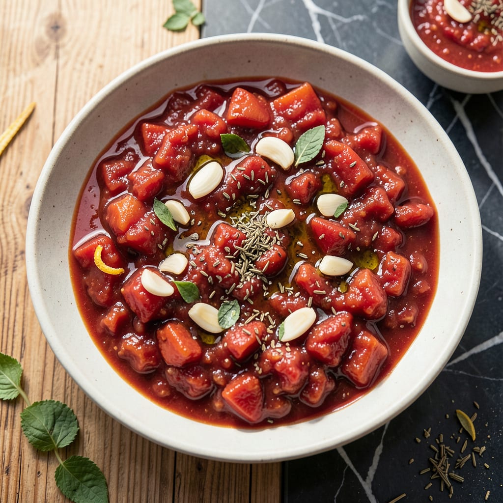 Best Rated Pizza Sauce Recipe: Bold Tomato Base for Authentic Pies example with annotations