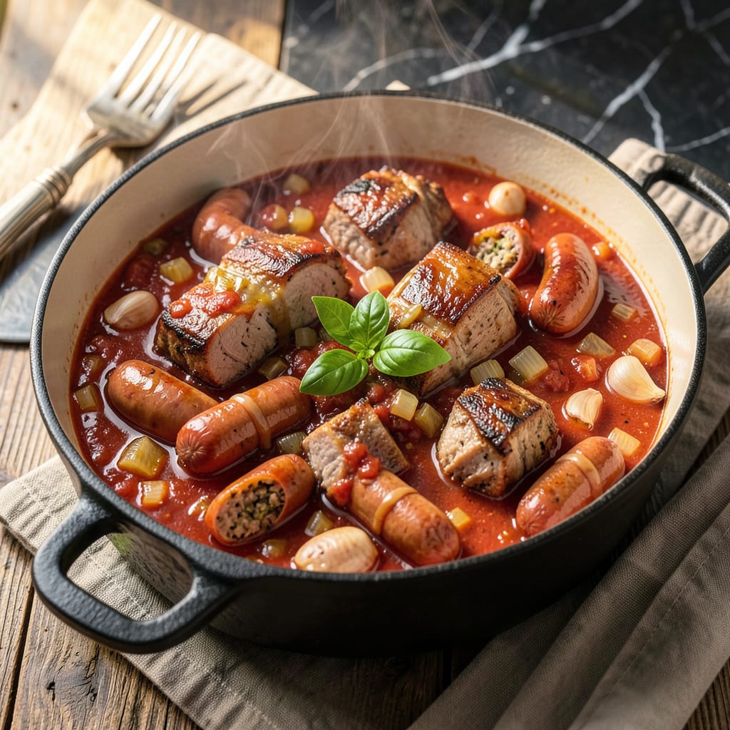 Visual representation of Best Sunday Sauce Recipe Ever: Slow Simmered Italian Tradition