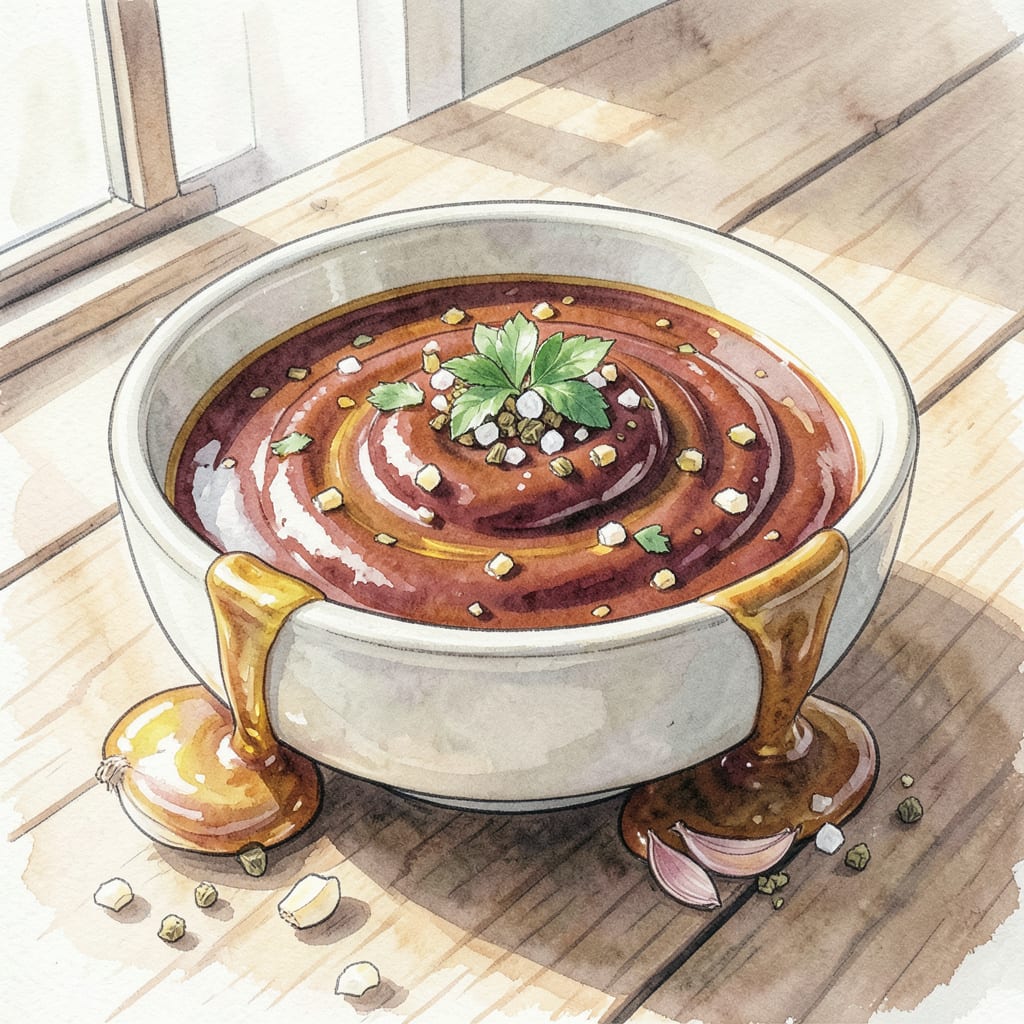 Best Zip Sauce Recipe: Tangy and Versatile Condiment example with annotations