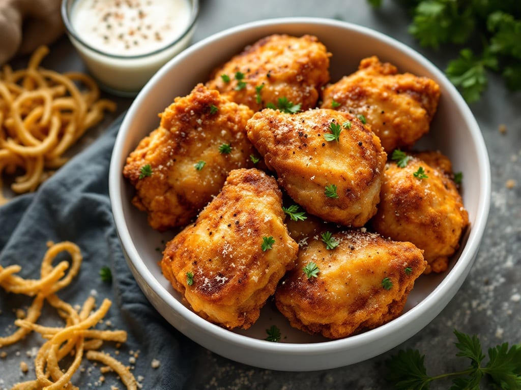 Chicken Fry KFC Recipe: Crispy Parmesan Crust With Juicy Secret Center