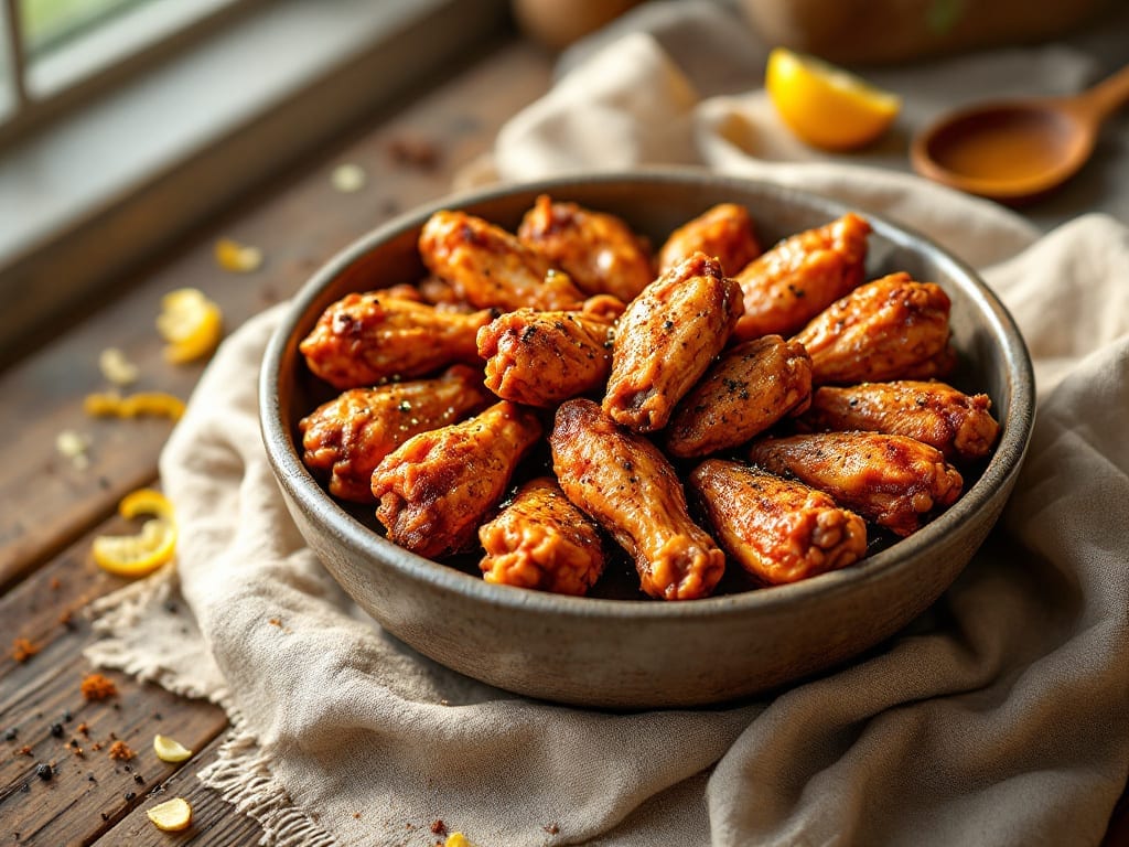 Ninja Air Fryer Chicken Wings Recipe: Crispy Without Deep-Frying – Juicy Inside
