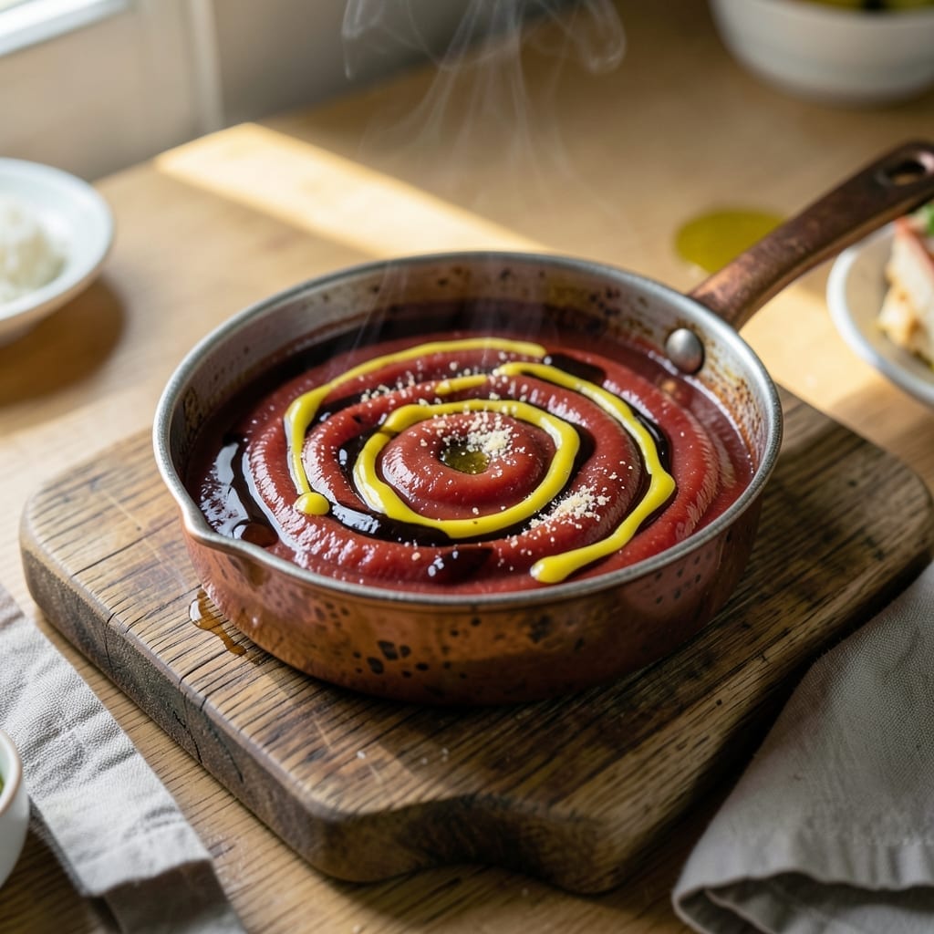 Cheeseburger Pizza Sauce Recipe: Tangy Tomato Base With Cheeseburger Essence