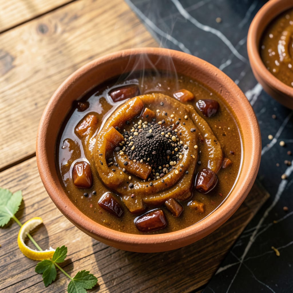 Comprehensive Bhel Puri Sauce Recipe: Tangy Tamarind and Date Chutney Base visual reference