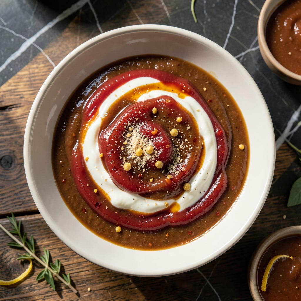 Big Chicken Shaq Sauce Recipe: Tangy Signature Dipping Delight example with annotations