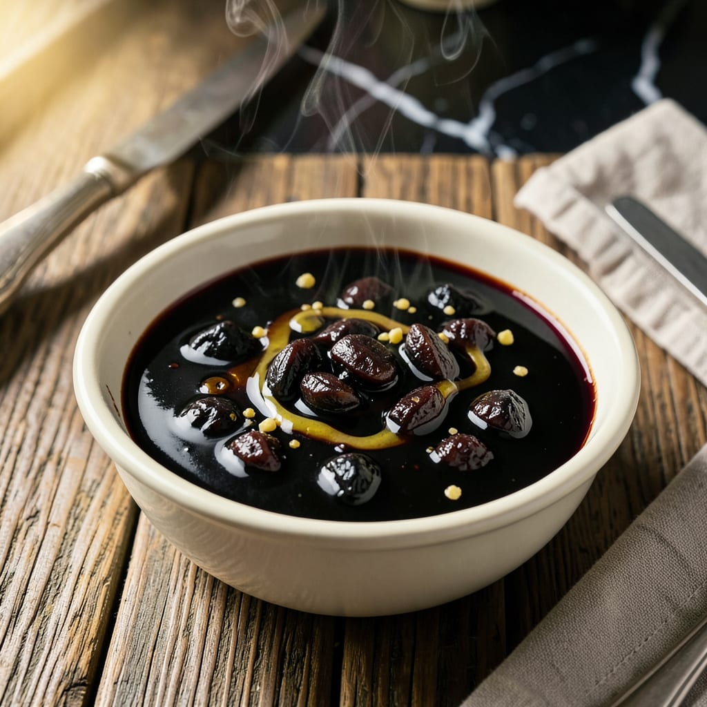 Black Garlic Sauce Recipe: Umami Rich Depth for Any Dish illustration with key details