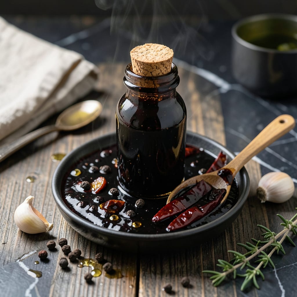 Complete Black Hot Sauce Recipe: Smoky Fiery Depth for Heat Lovers overview image