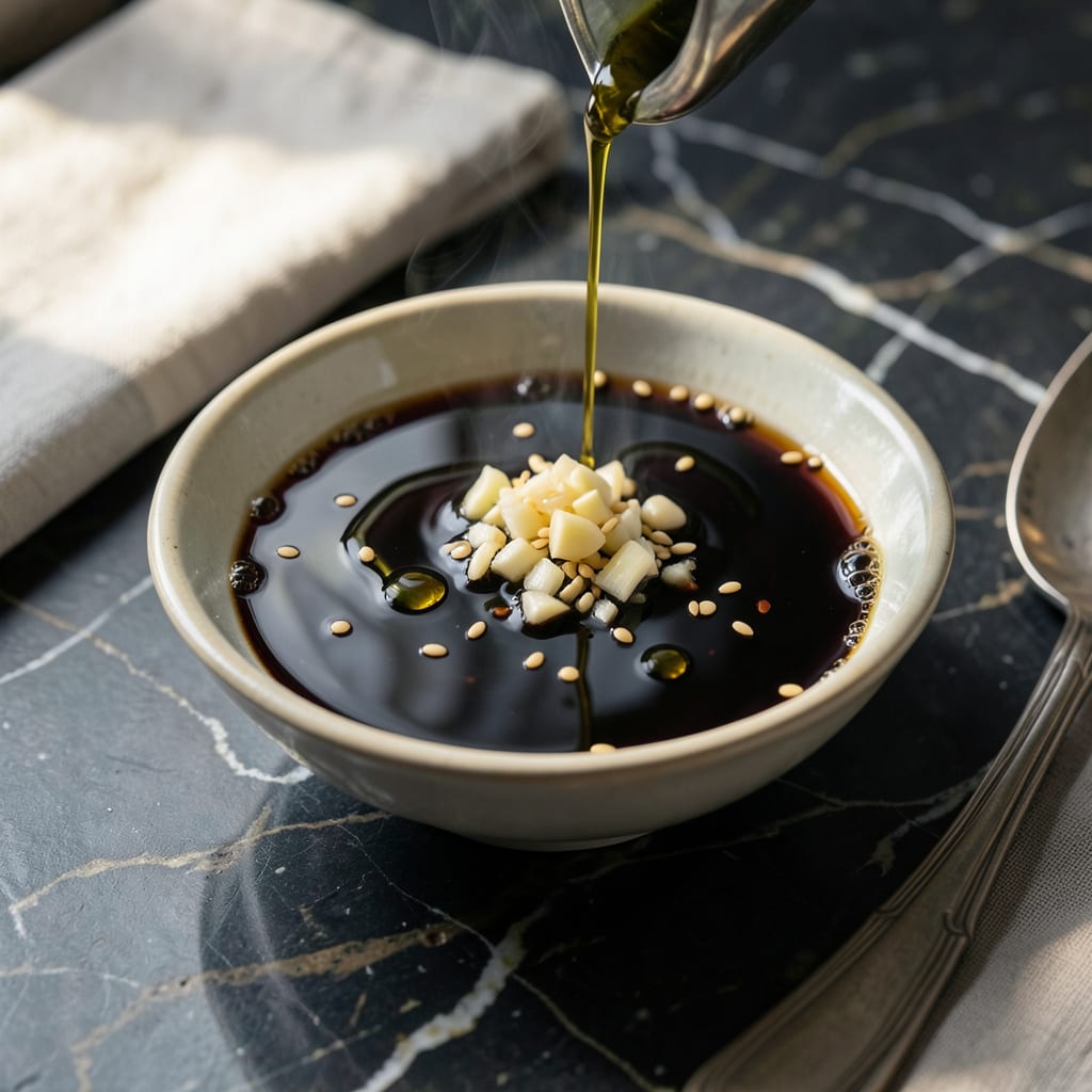 Complete Black Vinegar Sauce Recipe: Tangy Depth for Dumplings and Noodles overview image
