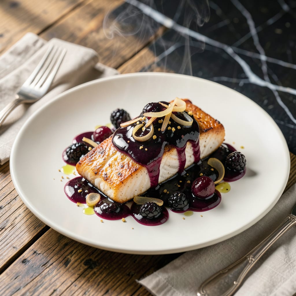 Blackberry Sauce Recipe For Fish: Bright And Fruity Accent For Seafood detailed visual guide