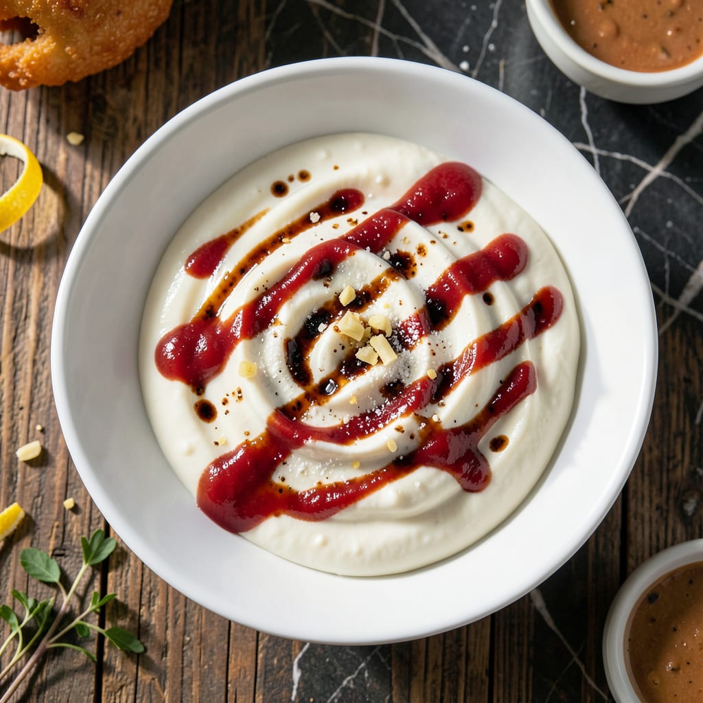 Blooming Onion Sauce Copycat Recipe: Tangy Creamy Dipping Magic example with annotations