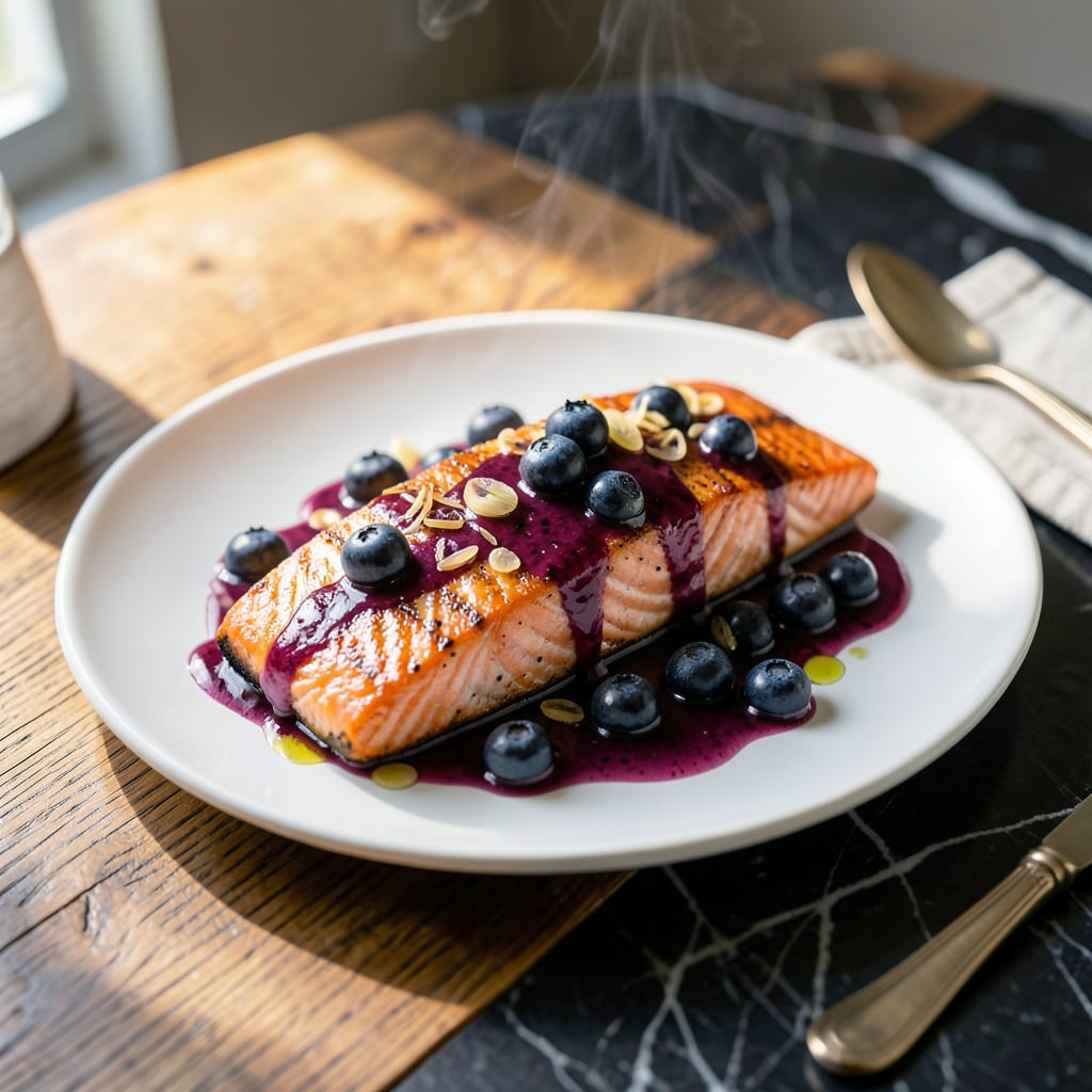 Complete Blueberry Sauce for Salmon Recipe: Bright Tangy Glaze to Elevate Seafood overview image