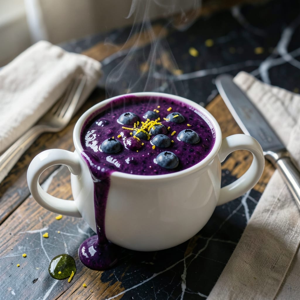 Complete Blueberry Sauce for Waffles Recipe: Bursting Berry Drizzle for Breakfast overview image