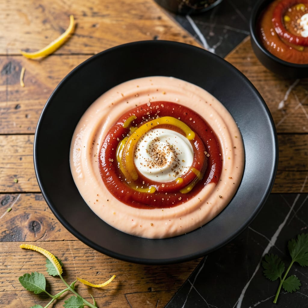 Board and Brew Sauce Recipe: Tangy Mayo Based Dipping Sauce illustration with key details