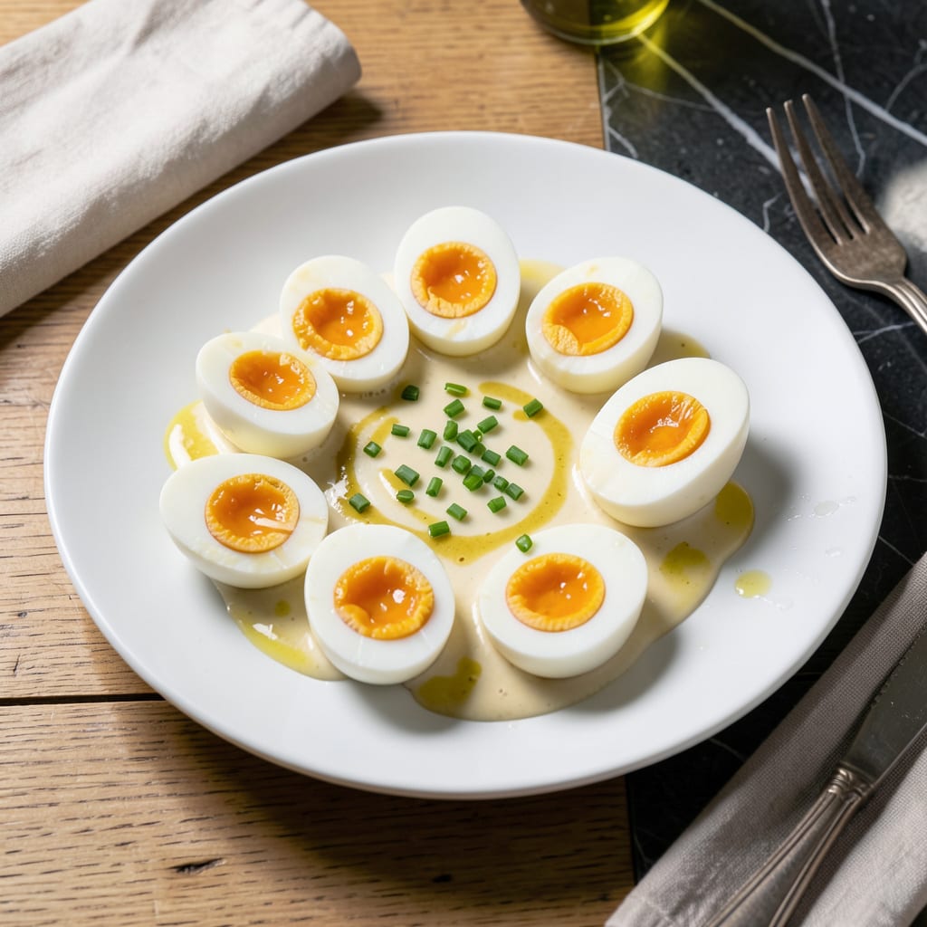 Boiled Egg With Sauce Recipe: Silky Yolk With Bold Dipping Flavor detailed visual guide