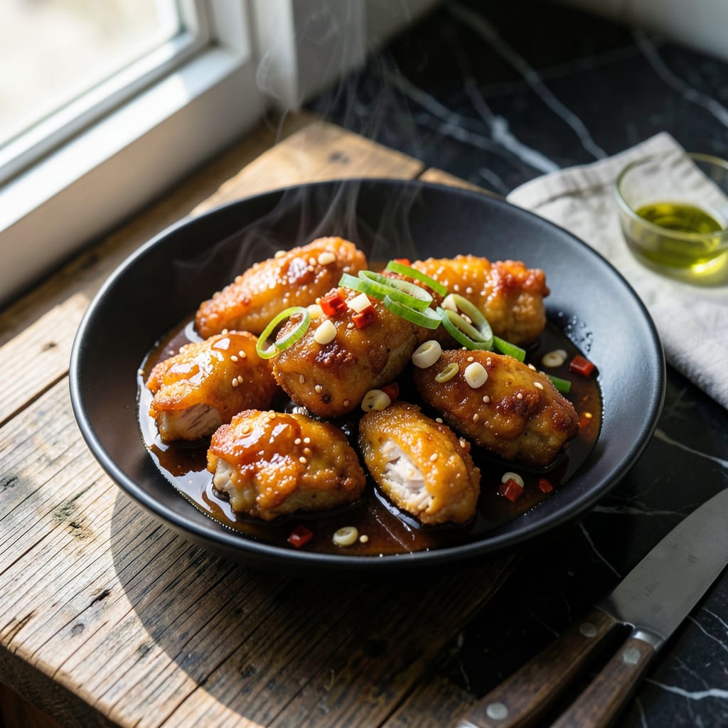 Bonchon Chicken Sauce Recipe: Signature Sweet and Spicy Glaze detailed visual guide