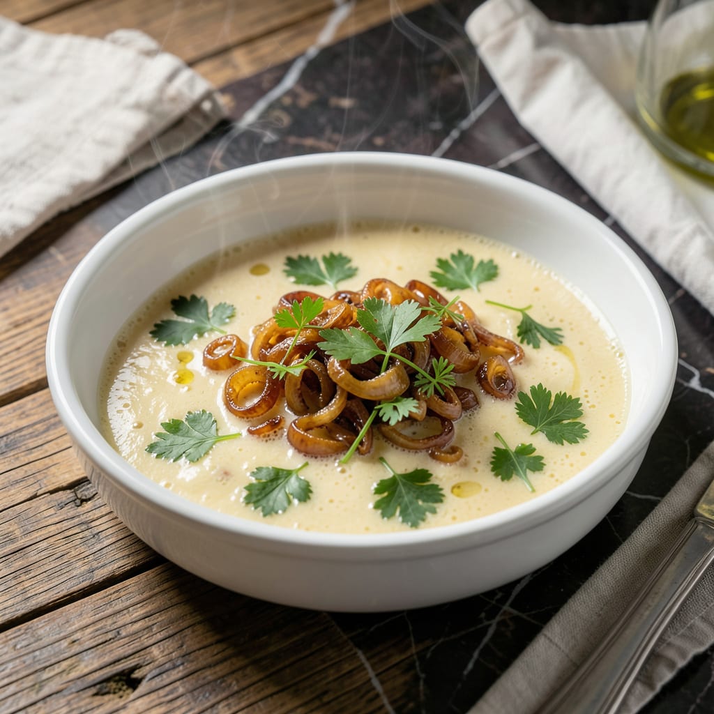 Bonne Femme Sauce Recipe: Classic French Butter and Herb Emulsion example with annotations